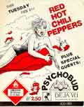 red hot chili peppers, deja vu, 1985
