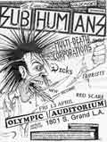Subhumans, Olympic Auditorium,
1984