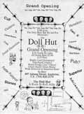 doll hut, grand opening, 1989